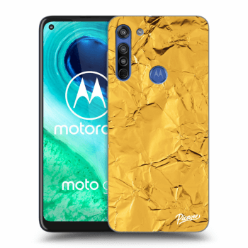 Etui na Motorola Moto G8 - Gold