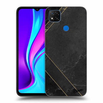 Etui na Xiaomi Redmi 9C - Black tile