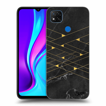 Etui na Xiaomi Redmi 9C - Gold Minimal