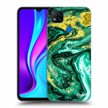 Etui na Xiaomi Redmi 9C - Green Gold