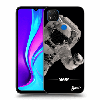 Picasee silikonowe przeźroczyste etui na Xiaomi Redmi 9C - Astronaut Big