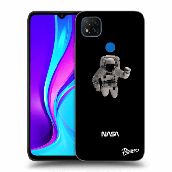 Picasee silikonowe przeźroczyste etui na Xiaomi Redmi 9C - Astronaut Minimal