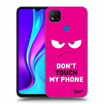 Picasee ULTIMATE CASE pro Xiaomi Redmi 9C - Angry Eyes - Pink