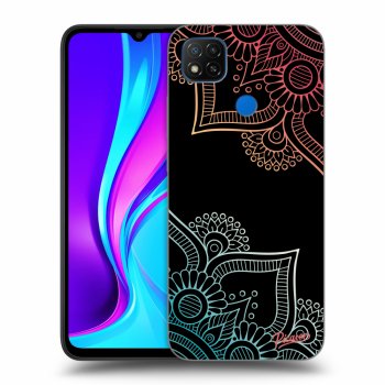 Etui na Xiaomi Redmi 9C - Flowers pattern