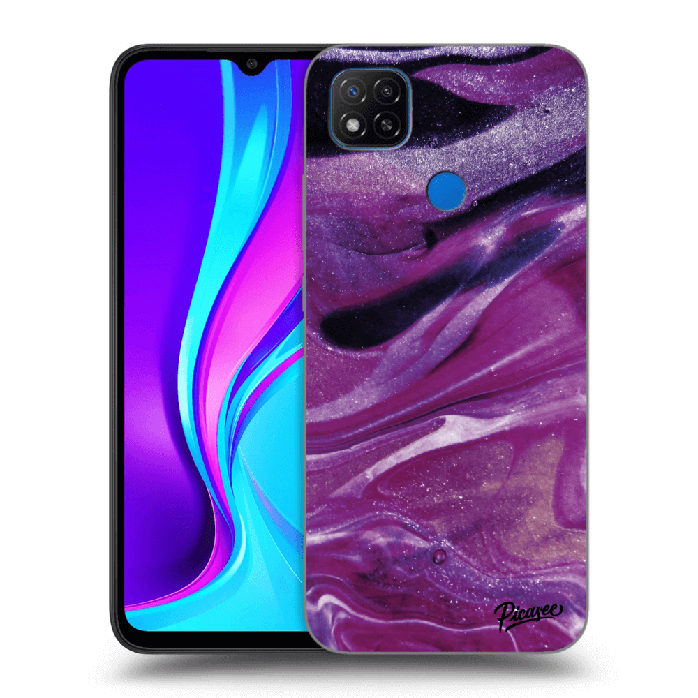 Picasee ULTIMATE CASE pro Xiaomi Redmi 9C - Purple glitter