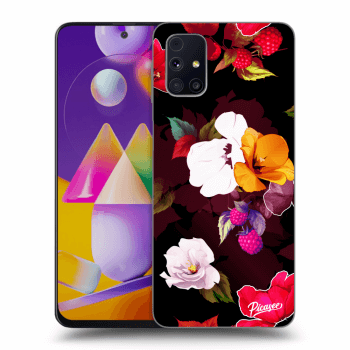 Etui na Samsung Galaxy M31s - Flowers and Berries