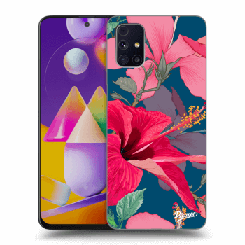 Etui na Samsung Galaxy M31s - Hibiscus