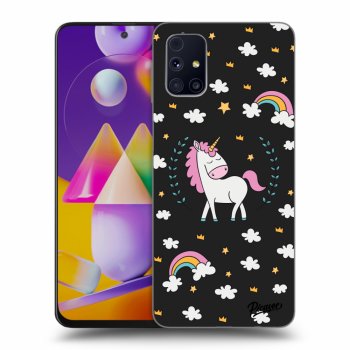 Etui na Samsung Galaxy M31s - Unicorn star heaven