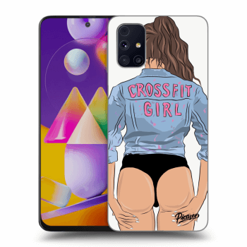 Etui na Samsung Galaxy M31s - Crossfit girl - nickynellow