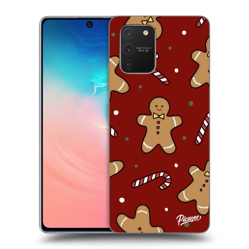 Picasee silikonowe przeźroczyste etui na Samsung Galaxy S10 Lite - Gingerbread 2