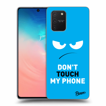 Etui na Samsung Galaxy S10 Lite - Angry Eyes - Blue