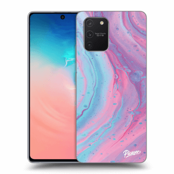 Etui na Samsung Galaxy S10 Lite - Pink liquid