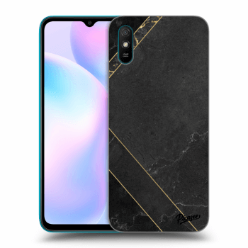 Etui na Xiaomi Redmi 9A - Black tile