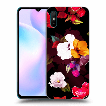 Etui na Xiaomi Redmi 9A - Flowers and Berries