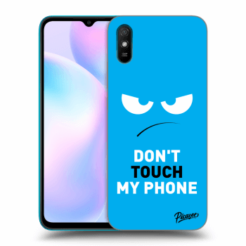 Etui na Xiaomi Redmi 9A - Angry Eyes - Blue
