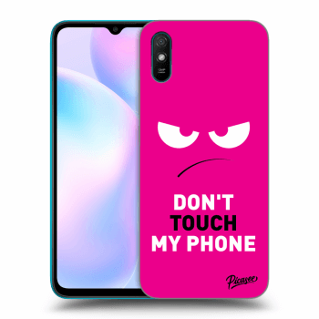 Picasee ULTIMATE CASE pro Xiaomi Redmi 9A - Angry Eyes - Pink