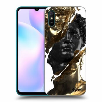 Etui na Xiaomi Redmi 9A - Gold - Black