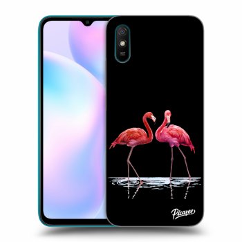 Etui na Xiaomi Redmi 9A - Flamingos couple