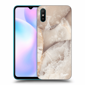 Etui na Xiaomi Redmi 9A - Cream marble