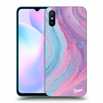 Etui na Xiaomi Redmi 9A - Pink liquid