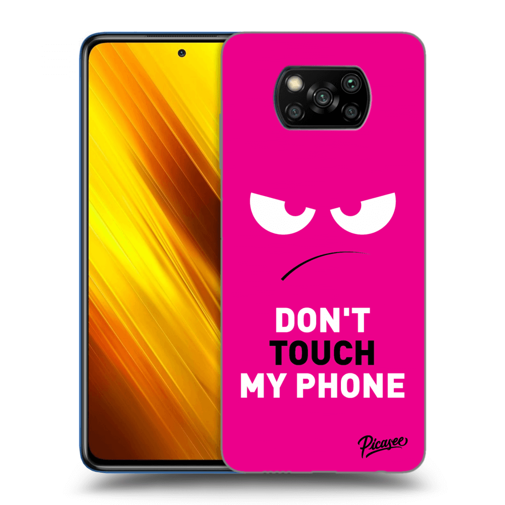 Picasee ULTIMATE CASE pro Xiaomi Poco X3 - Angry Eyes - Pink