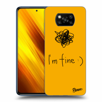 Picasee ULTIMATE CASE pro Xiaomi Poco X3 - I am fine