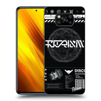 Etui na Xiaomi Poco X3 - BLACK DISCO