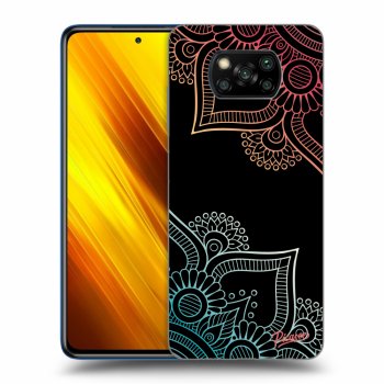 Etui na Xiaomi Poco X3 - Flowers pattern