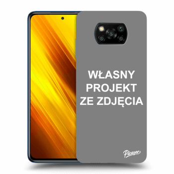 Etui na Xiaomi Poco X3 - Własny projekt ze zdjęcia