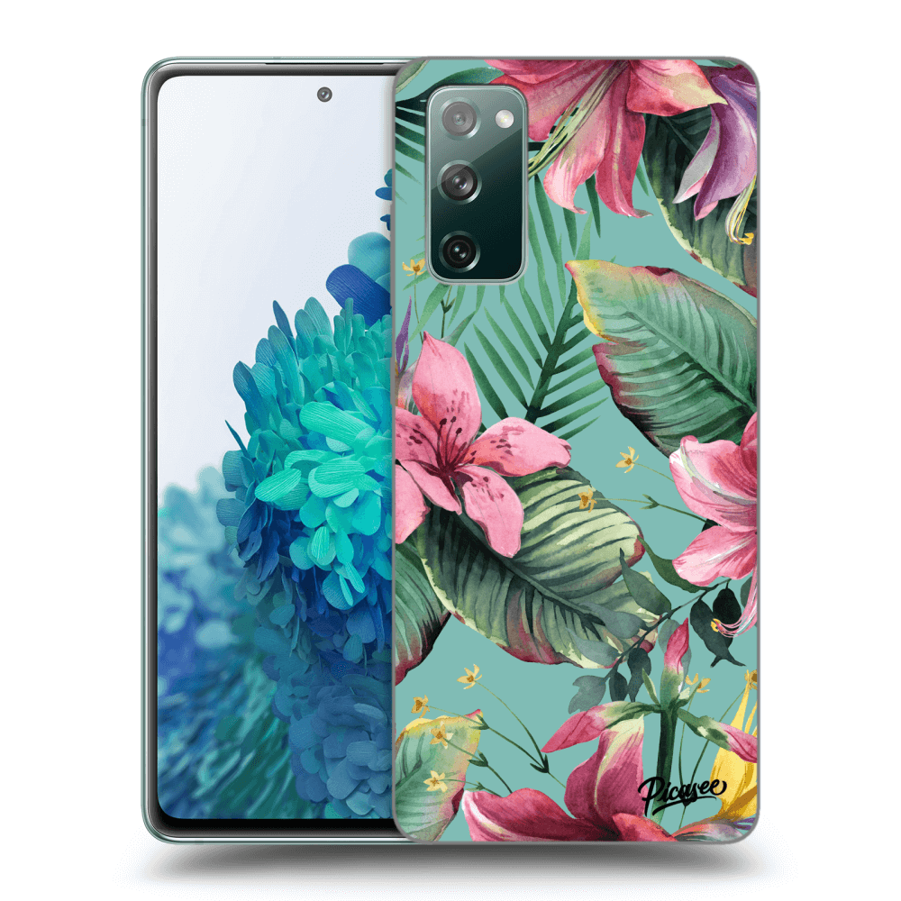 Picasee silikonowe przeźroczyste etui na Samsung Galaxy S20 FE - Hawaii