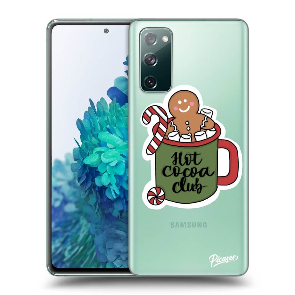 Picasee silikonowe przeźroczyste etui na Samsung Galaxy S20 FE - Hot Cocoa Club