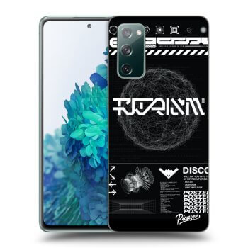 Picasee silikonowe czarne etui na Samsung Galaxy S20 FE - BLACK DISCO