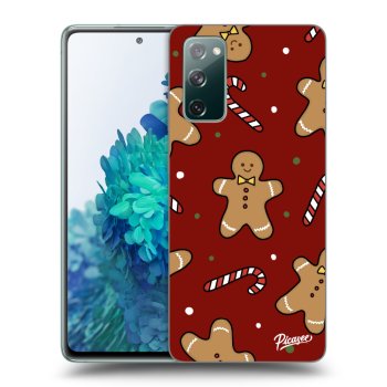 Picasee silikonowe przeźroczyste etui na Samsung Galaxy S20 FE - Gingerbread 2