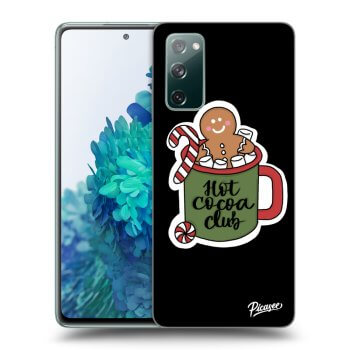 Picasee silikonowe czarne etui na Samsung Galaxy S20 FE - Hot Cocoa Club