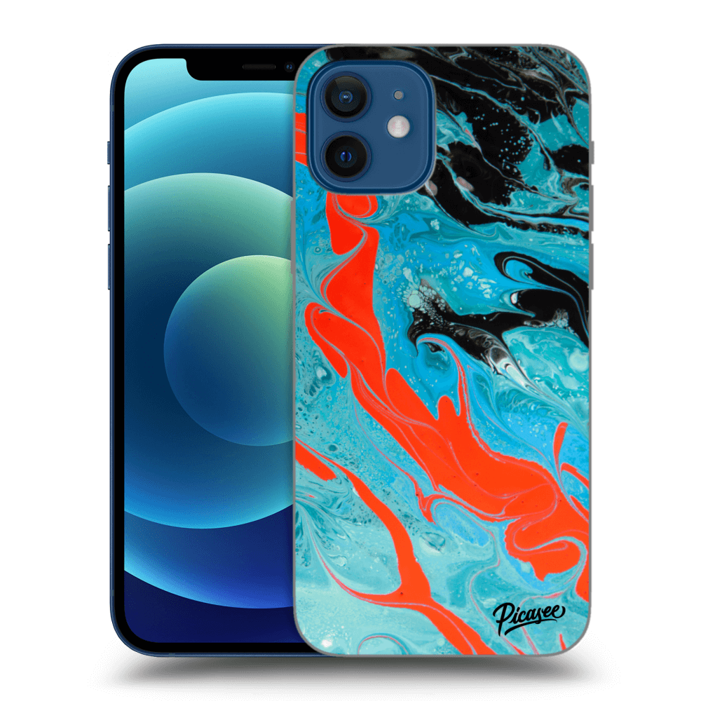 Picasee ULTIMATE CASE pro Apple iPhone 12 - Blue Magma