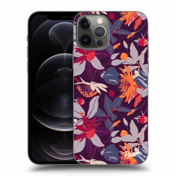 Etui na Apple iPhone 12 Pro - Purple Leaf