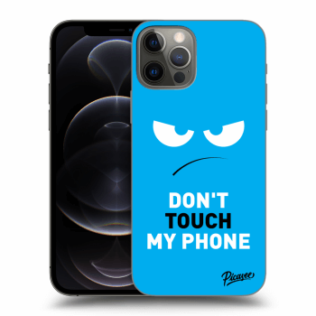 Etui na Apple iPhone 12 Pro - Angry Eyes - Blue