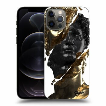 Etui na Apple iPhone 12 Pro - Gold - Black