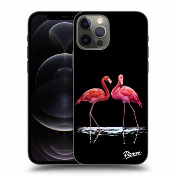 Etui na Apple iPhone 12 Pro - Flamingos couple
