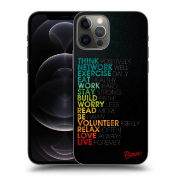 Picasee ULTIMATE CASE pro Apple iPhone 12 Pro - Motto life