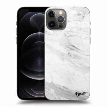 Etui na Apple iPhone 12 Pro - White marble