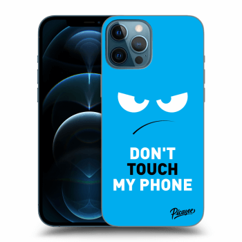 Etui na Apple iPhone 12 Pro Max - Angry Eyes - Blue