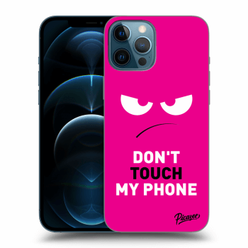 Picasee ULTIMATE CASE pro Apple iPhone 12 Pro Max - Angry Eyes - Pink