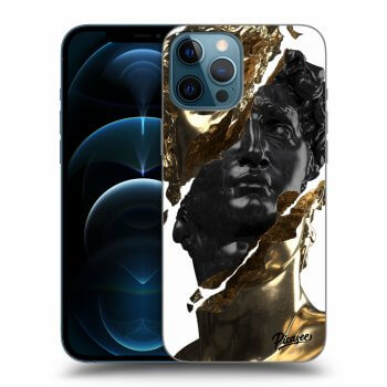 Picasee ULTIMATE CASE pro Apple iPhone 12 Pro Max - Gold - Black