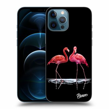 Picasee ULTIMATE CASE pro Apple iPhone 12 Pro Max - Flamingos couple