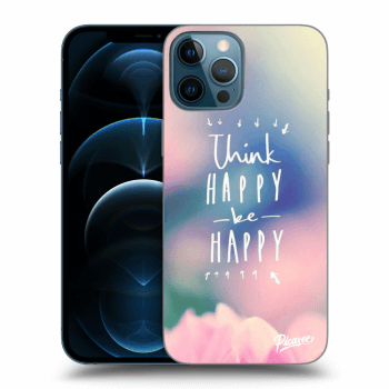 Etui na Apple iPhone 12 Pro Max - Think happy be happy