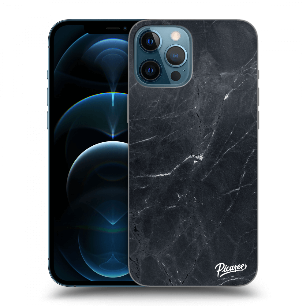 Picasee ULTIMATE CASE pro Apple iPhone 12 Pro Max - Black marble