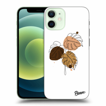 Picasee ULTIMATE CASE pro Apple iPhone 12 mini - Monstera