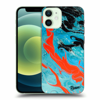 Picasee ULTIMATE CASE pro Apple iPhone 12 mini - Blue Magma