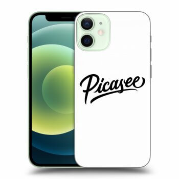 Etui na Apple iPhone 12 mini - Picasee - old logo - black